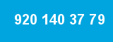 920 140 37 79